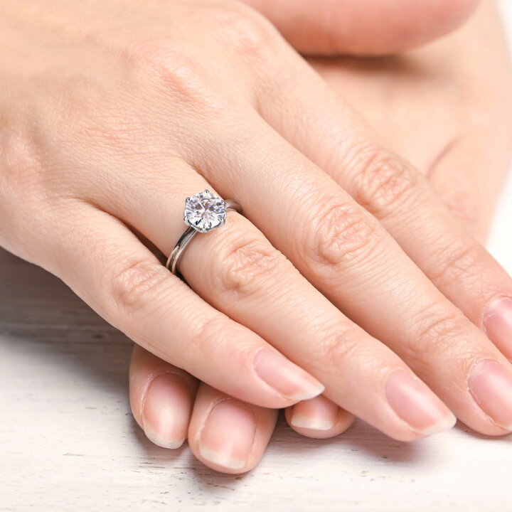楽天市場】1.5ct ダイヤモンド リング 指輪 1.5カラット ダイヤ 
