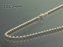 楽天市場】ネックレス ボールチェーン シルバー925 2㎜ 40cmの通販