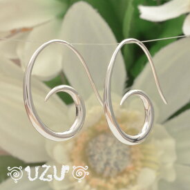 PI-0075【UZU】【ピアス】【シルバー925】【鏡面仕上げ】【コーティング対応】