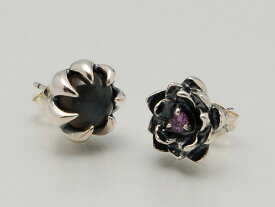 PI-0669【UZU】【ピアス】【シルバー925】【いぶし仕上げ】【CAX LL】