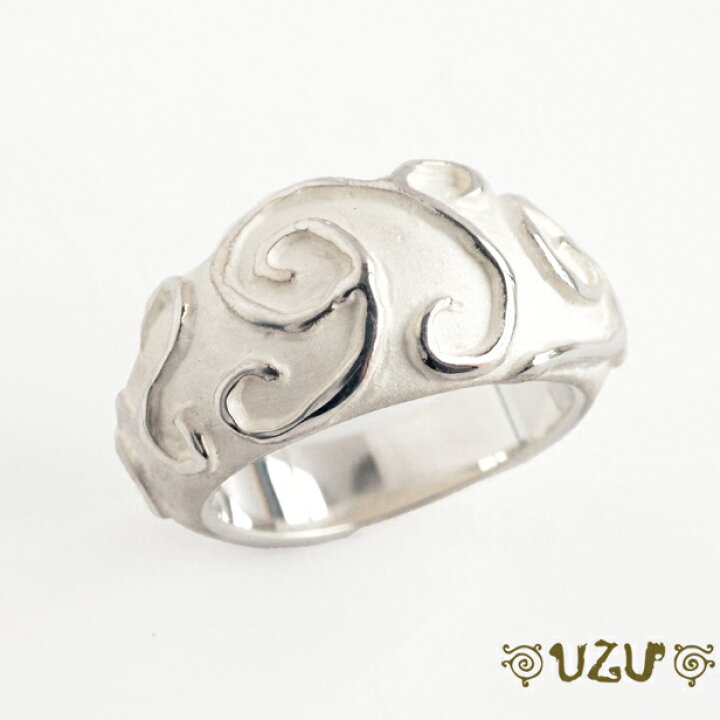 楽天市場】RI-0160【UZU】【リング 指輪】【シルバー925】【白仕上げ 