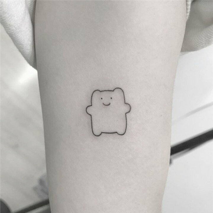 楽天市場 タトゥーシール 韓国 アニマル ゆるかわ うさぎ くま プードル 恐竜 線画 カラー かわいい おしゃれ 激安 安い プチプラ Y2k ルピス Lupis