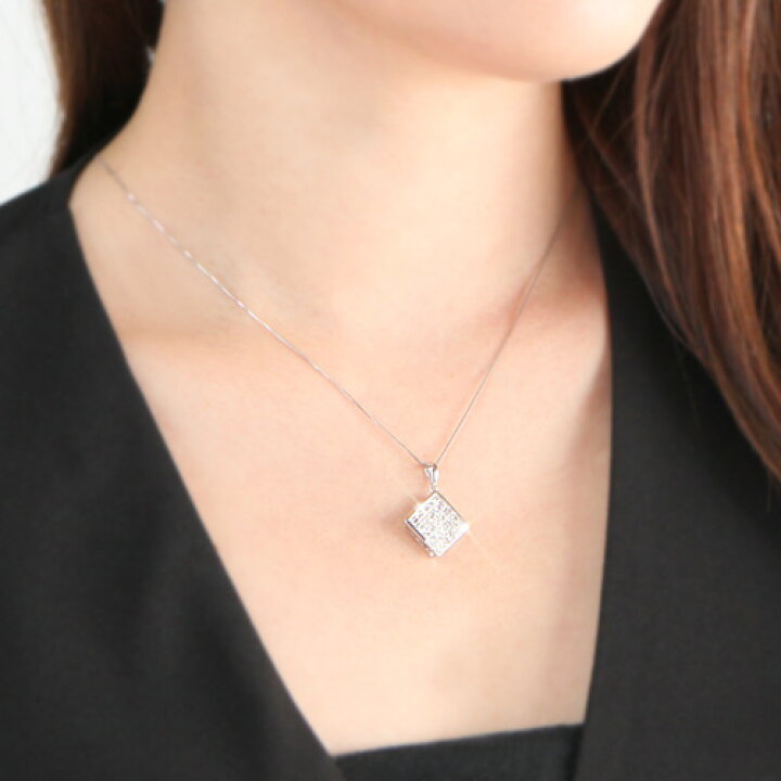 楽天市場】18金 ダイヤモンド1.2ct プリンセスカット スクエア 