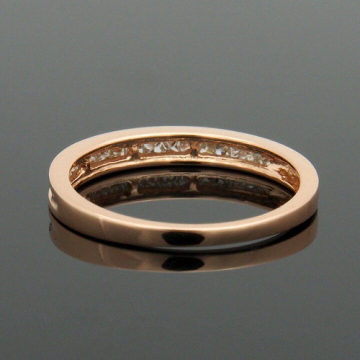 楽天市場】18金 ダイヤモンド0.25ct プリンセスカット ハーフ 