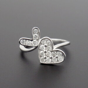 18 _Ch0.5ct _un[g_CO K18WG zCgS[h K18PG sNS[h 0.5Jbg w _CAh fB[X v[g Mtg LO a J