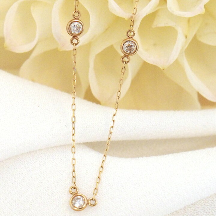 楽天市場】在庫限り【楽天1位】ダイヤモンド3粒 0.1ct スキン 