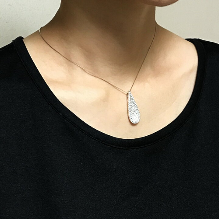 楽天市場】18金 ダイヤモンド 1.0ct パヴェセッティング 雫 ロング 