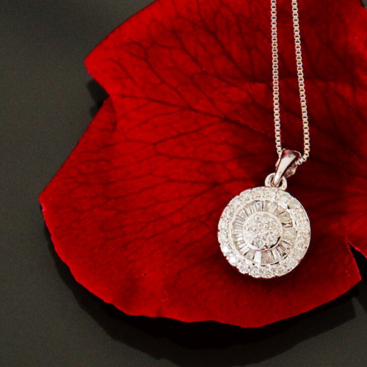 ダイヤモンド ネックレス K18 一粒 0.2ct 鑑定書付 0.25ctup 低く H 