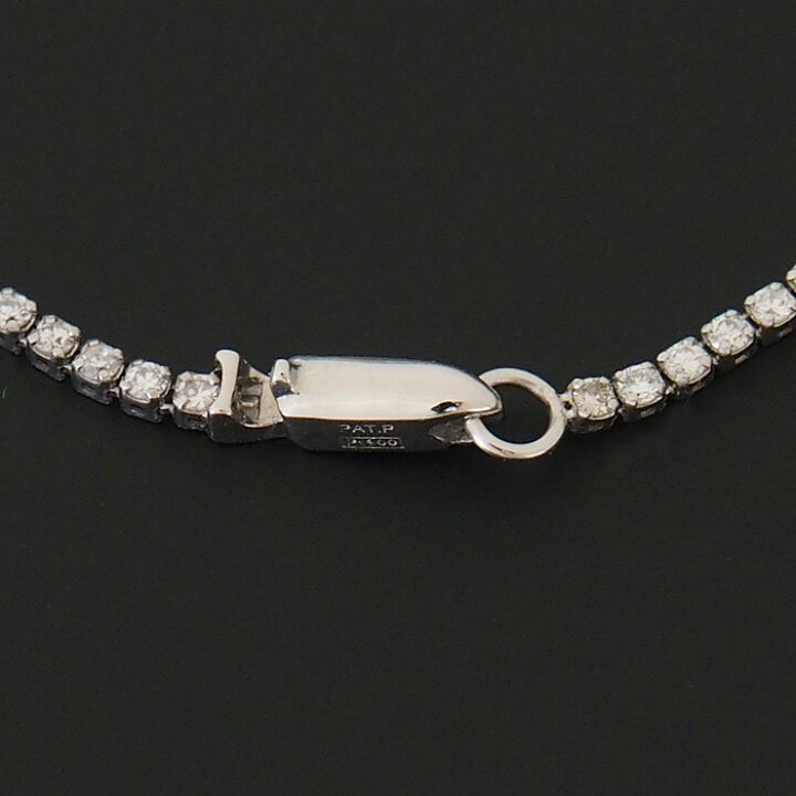 楽天市場】プラチナ ダイヤモンド 1.00ct テニスブレスレット Pt900 