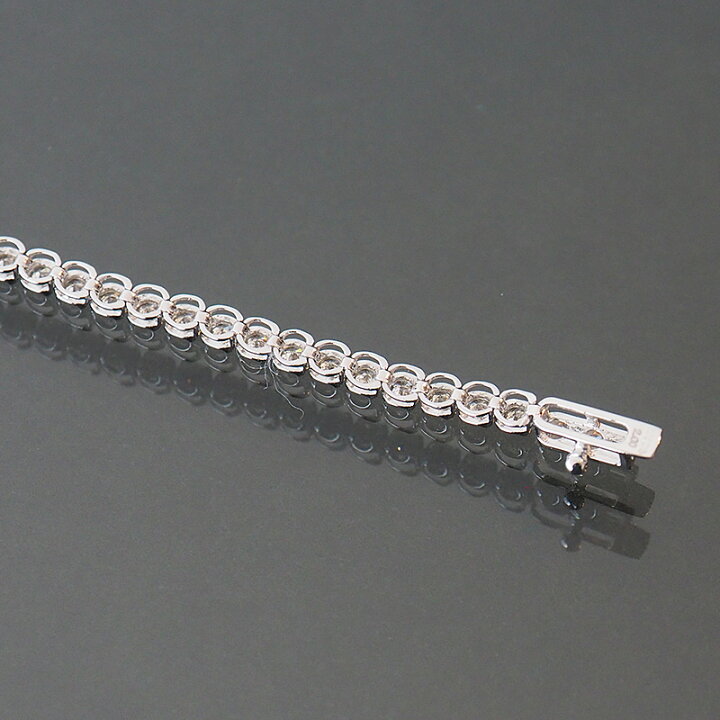 楽天市場】18金 ダイヤモンド 2.00ct テニスブレスレット K18WG K18YG 