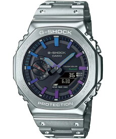 【G-SHOCK】 カシオ GM-B2100PC-1AJF フルメタル シルバー タフソーラー モバイルリンク ( 腕時計 防水 スーパーイルミネート )【国内正規品】