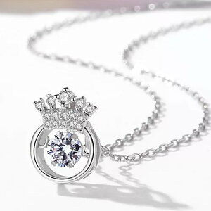 ネックレス レディース スワロフスキー 王冠 ティアラ プレゼント 記念日 金属アレルギー対応