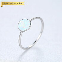 楽天市場】リング オパール シルバーの通販 