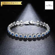 【60%OFF対象特選商品 ラストスパート＆アフターセール】【30日返品保証】 ブレスレット キュービックジ…