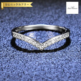 【全品70%OFFクーポン 先着500名 ラストスパート＆アフターセール】【30日返品保証】 リング レディース モアサナイト ホワイト シルバー925 シルバー 8号 9号 11号 14号 16号 18号 0.01ct km024-2