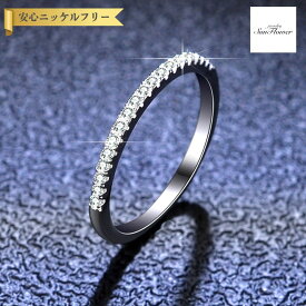 【全品70%OFFクーポン 先着500名 ラストスパート＆アフターセール】【30日返品保証】 リング レディース モアサナイト ホワイト シルバー925 シルバー 8号 9号 11号 14号 16号 18号 0.02ct km051