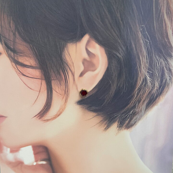 楽天市場】1.5カラット/1.5カラット天然ルビーハートピアス : Jewels