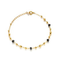 楽天市場】k18 black diamond braceletの通販