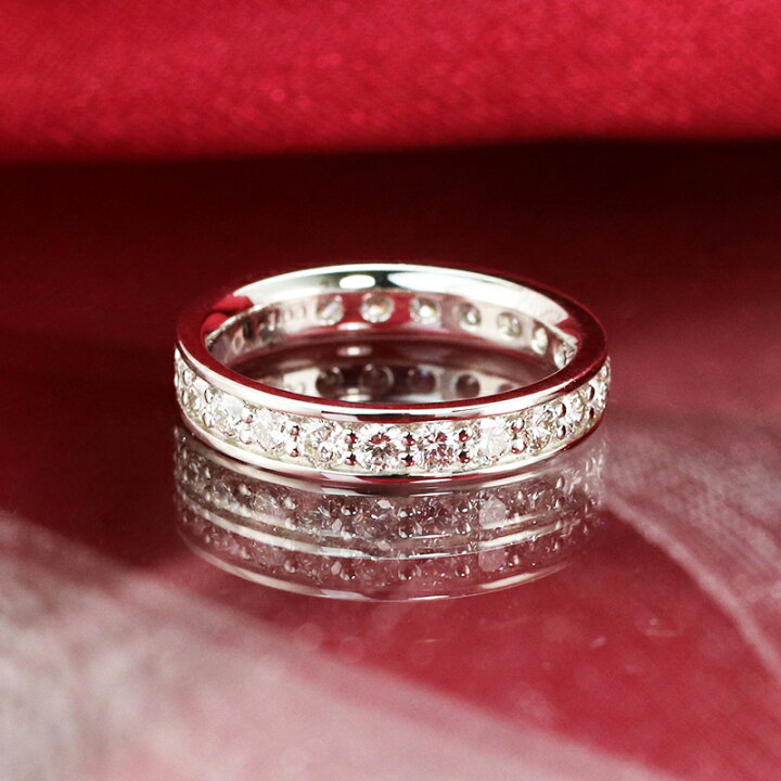 楽天市場】【特別価格】Pt950【1.0ct】ダイヤモンド フルエタニティ 