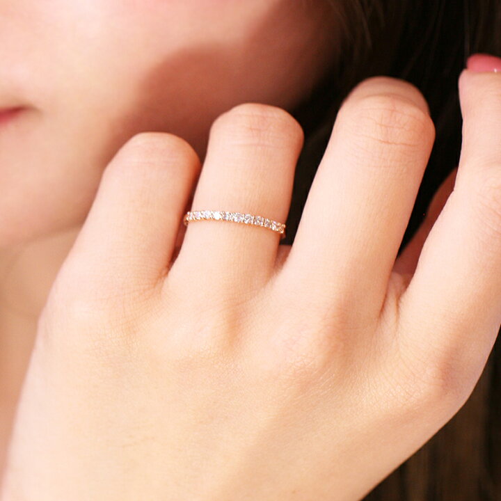 楽天市場】☆【数量限定】K18 K10 0.23ct ダイヤモンド エタニティ  