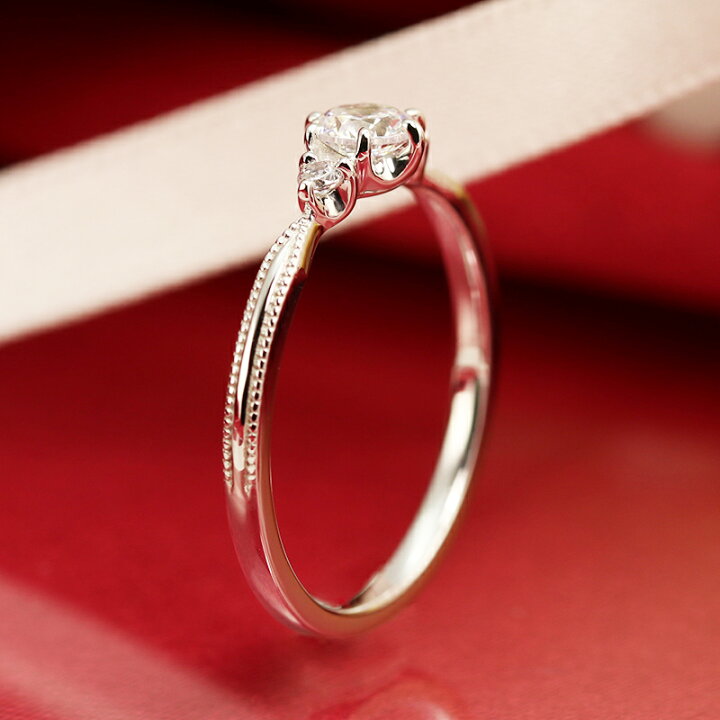 楽天市場】≪10％OFF≫【0.29ct】Pt950 ダイヤモンド リング 1粒ダイヤ 
