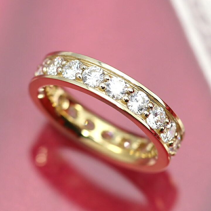楽天市場】K18 YG【2.0ct】【Hカラー・SIクラス】ダイヤモンド フル 