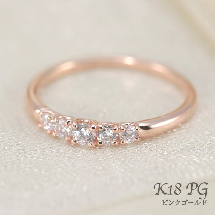 楽天市場】【0.2ct】K18 YG/WG/PG グラデーション ダイヤモンド 