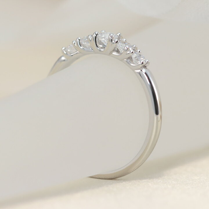 楽天市場】pt950【0.3ct】グラデーション ダイヤモンド 