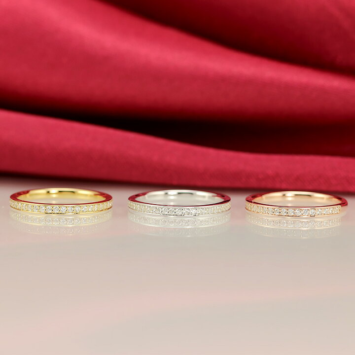 楽天市場】【0.13ct】K10 ダイヤモンド ピンキー リング 【Hカラー 