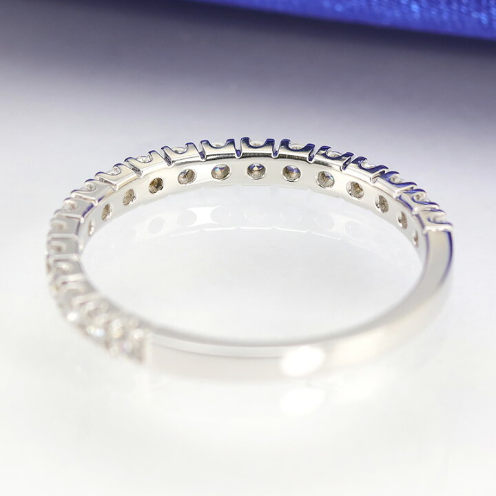 楽天市場】pt950 【0.4ct】ダイヤモンド エタニティ リング【Hカラー  