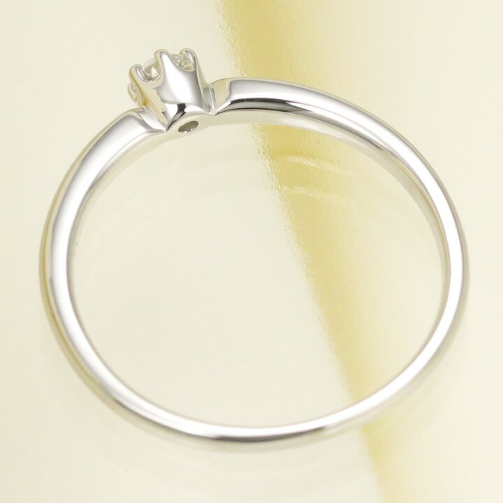楽天市場】pt950 一粒 ダイヤモンド リング 【0.06ct】 人気 6本爪 