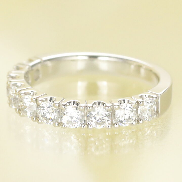 楽天市場】pt950 【1.0ct 】テンダイヤモンド エタニティ リング 【H 