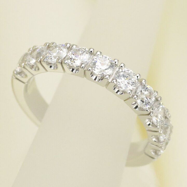 楽天市場】pt950 【1.0ct 】テンダイヤモンド エタニティ リング 【H 