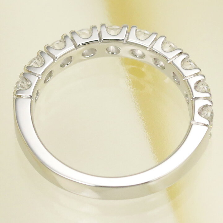 楽天市場】pt950 【1.0ct 】テンダイヤモンド エタニティ リング 【H 