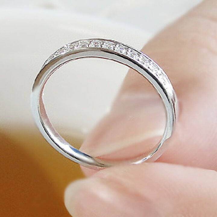 楽天市場】P950 【0.09ct】ダイヤモンド ピンキーリング ファッション 