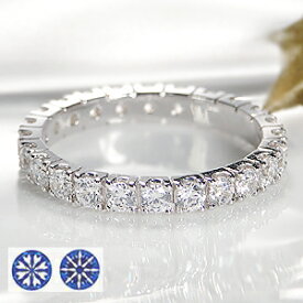 PT950【1.0ct】【H＆C】ダイヤモンド フルエタニティリング Hカラー SIクラス アクセサリー ダイヤモンド・エタニティ・品質保証書 H&C フルエタ 刻印無料 ハート＆キューピッド プレゼント 彼女用 妻用 30代 40代 50代 クリスマス 母の日