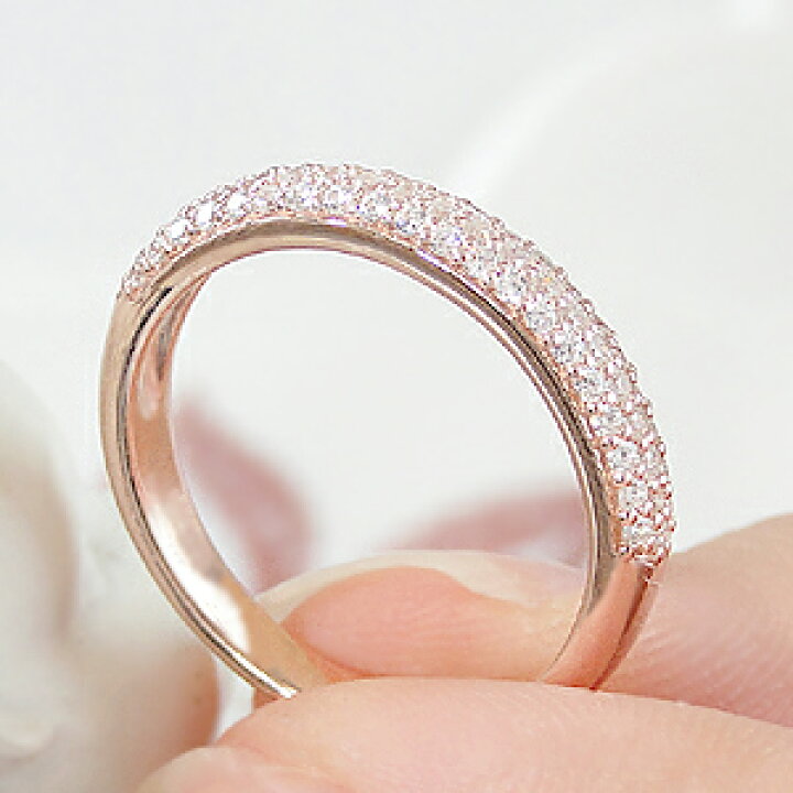 楽天市場】K18PG【0.30ct】ジュエリー アクセサリー レディース 指輪  