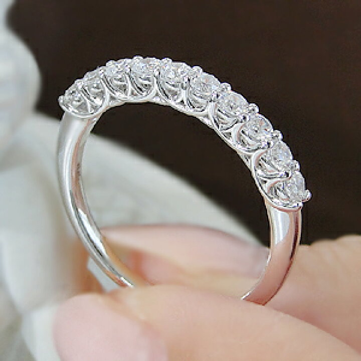 楽天市場】pt950 【0.50ct】テンダイヤモンド リング ジュエリー 指輪  