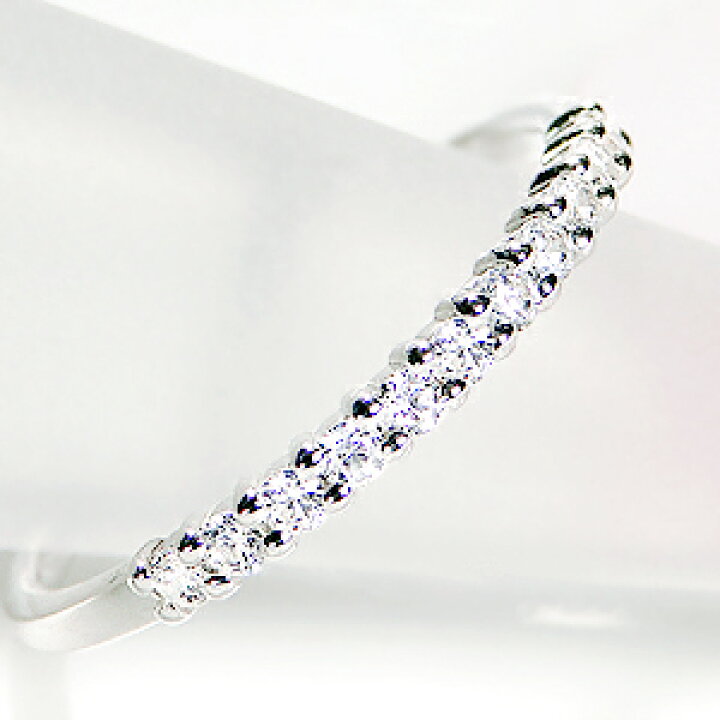 楽天市場】pt950【0.20ct】ダイヤモンド エタニティ リング指輪 