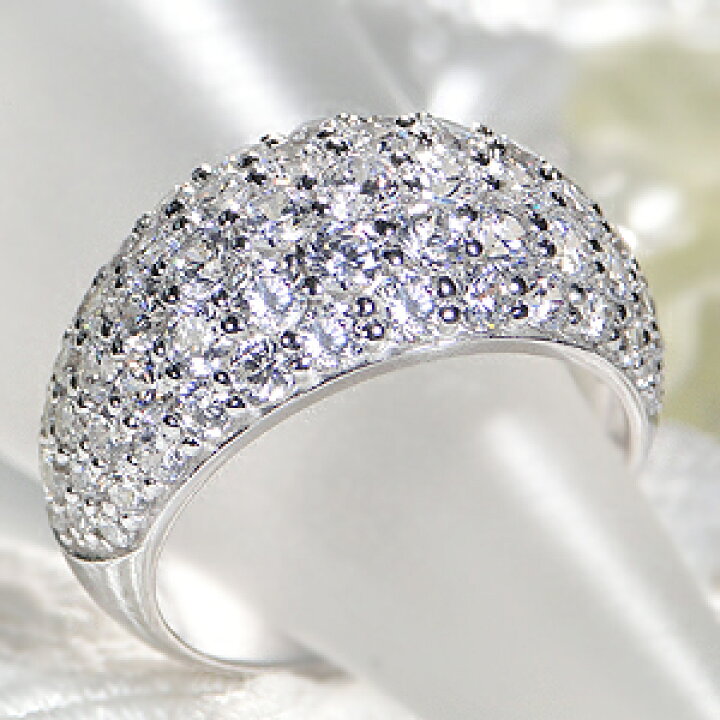 楽天市場】【3.00ct】 Pt950 Hカラー SIクラス ダイヤモンド パヴェ 