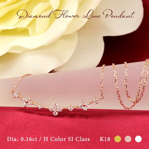 K18 YG/WG/PG _Ch 17pcs 0.16ct yHJ[NX/SINXz _Ch t[ C y_g lbNX _C S[h 18  `[t Mtg LO  JWA v