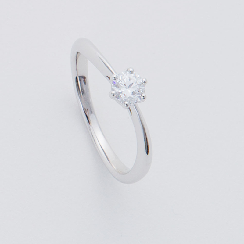 楽天市場】0.3ct 婚約指輪 結婚指輪 中央宝石研究所 鑑定書 品質保証書