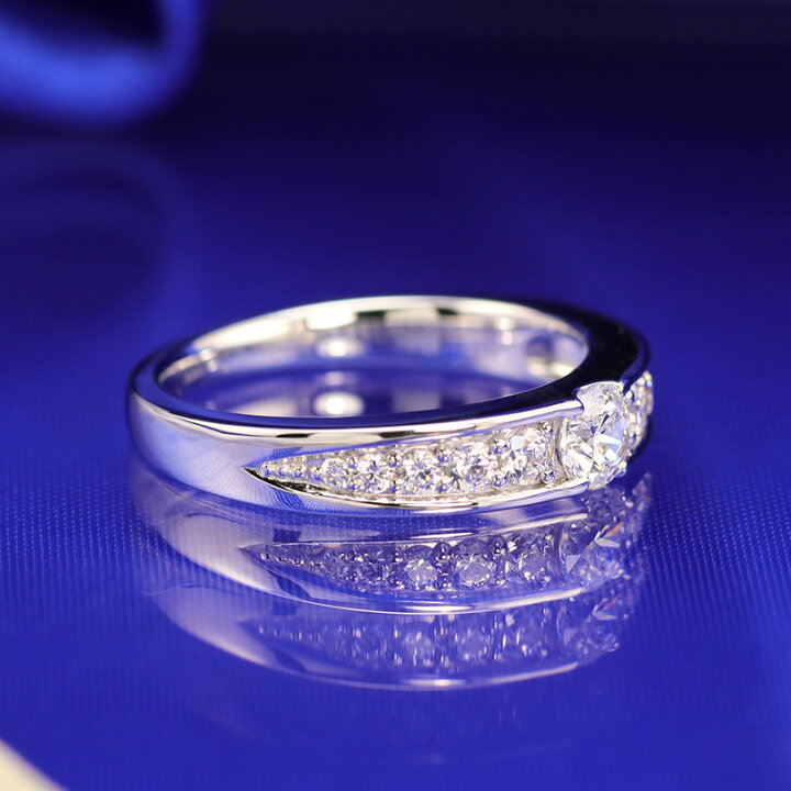 楽天市場】0.25ct 婚約指輪 結婚指輪 中央宝石研究所 鑑定書 品質 
