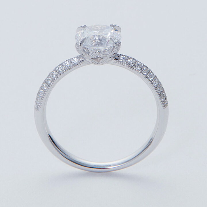 楽天市場】1.0ct 婚約指輪 結婚指輪 中央宝石研究所 鑑定書 品質保証書  