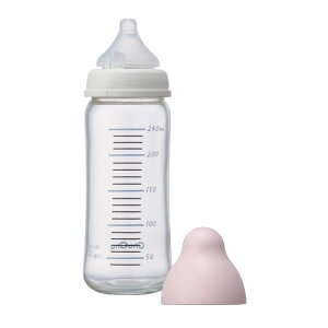 ジェクスチュチュ広口タイプ耐熱ガラス製哺乳びん240mL日本製ChuChu【HLS_DU】