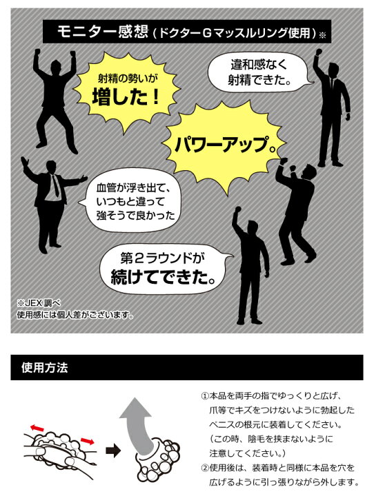 楽天市場】ジェクス EDサポートリング マッスルリング 繰り返し使用可能 : ジェクスライフ 楽天市場】ジェクス EDサポートリング マッスルリング 繰り返し使用可能 : ジェクスライフ