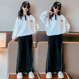 ジャージ キッズ 女の子 韓国子供服 セットアップ 2点セット 長袖 春秋冬 秋着 子ども服 ジュニア 上下セット アップ パーカ 長ズボン トレーナー スポーツウェア 運動着 可愛い おしゃれ 練習着 ダンス衣装 カジュアル スポーツ 女の子 ジュニア キッズ 親子コーデ