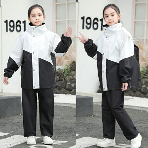 レインコート レインスーツ レインウェア キッズ ランドセル対応 子供 ランドセル 上下セット セパレート カッパ 防水 学校 アウトドア キャンプ 小学校 子供用 軽量 女の子 男の子 おしゃれ