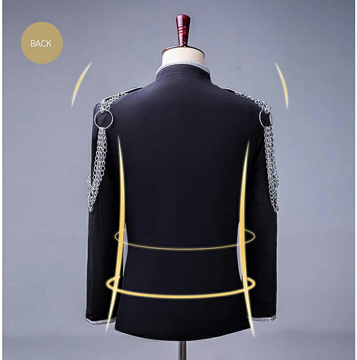 楽天市場】ダンス衣装 メンズ ジャケット トップス 宮廷服 ステージ 