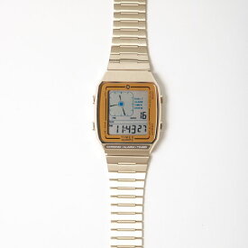 【送料無料】 TIMEX タイメックス Q TIMEX LCA デジタルウォッチ TW2U72500 メンズ 腕時計 F ゴールド
